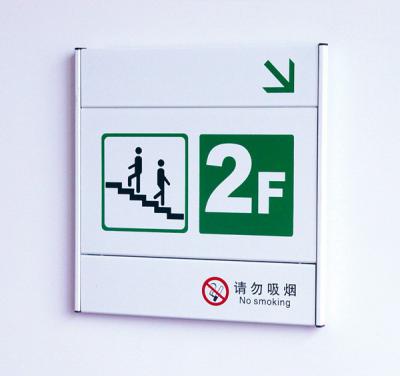 科思瑞鋁合金科室牌貼墻牌